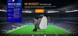 Hi-Shoot 190LPW LED Stadium Light: The Optimal Lighting Solution for Sports Facilities插图