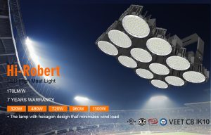 What should be considered to the football field lighting?插图