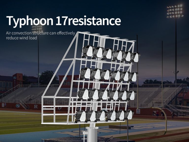 Hi-Shoot LED Stadium Light Anti 17-level Wind Power