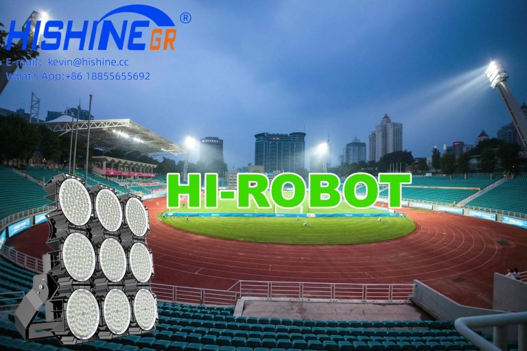 hi-robot high mast light for football field
