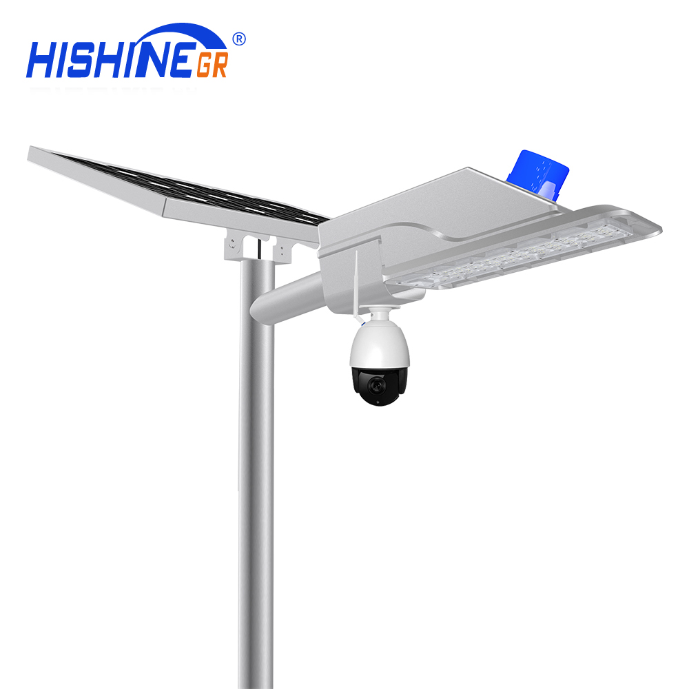 Solar led street light outdoor with lithium battery缩略图