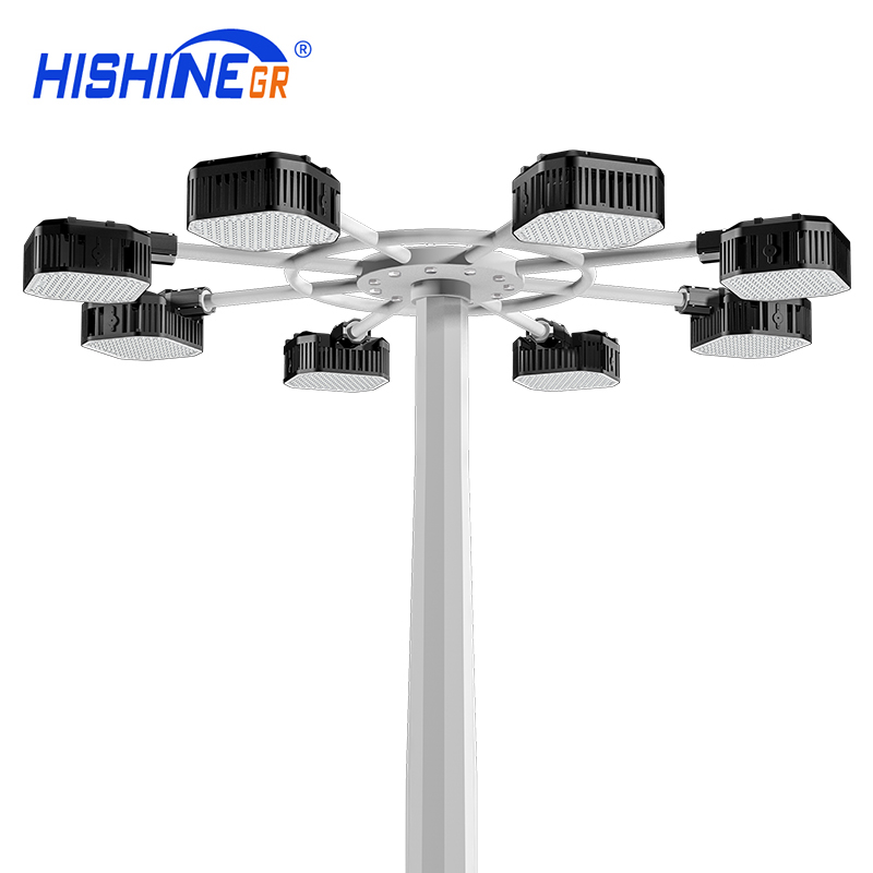 Hi-Robot 720W led high mast light installed at Najran aiport Saudi Arabia | Hishine Group缩略图