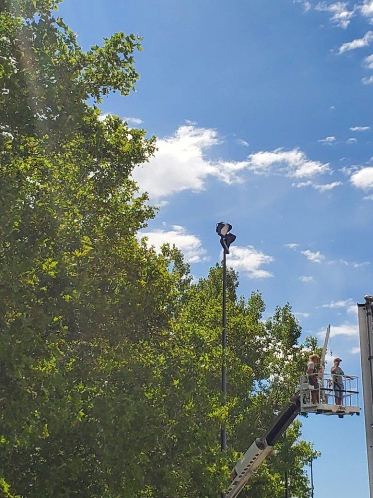 (America)LED 600W Stadium Lamps Light Up tennis court in Florida缩略图